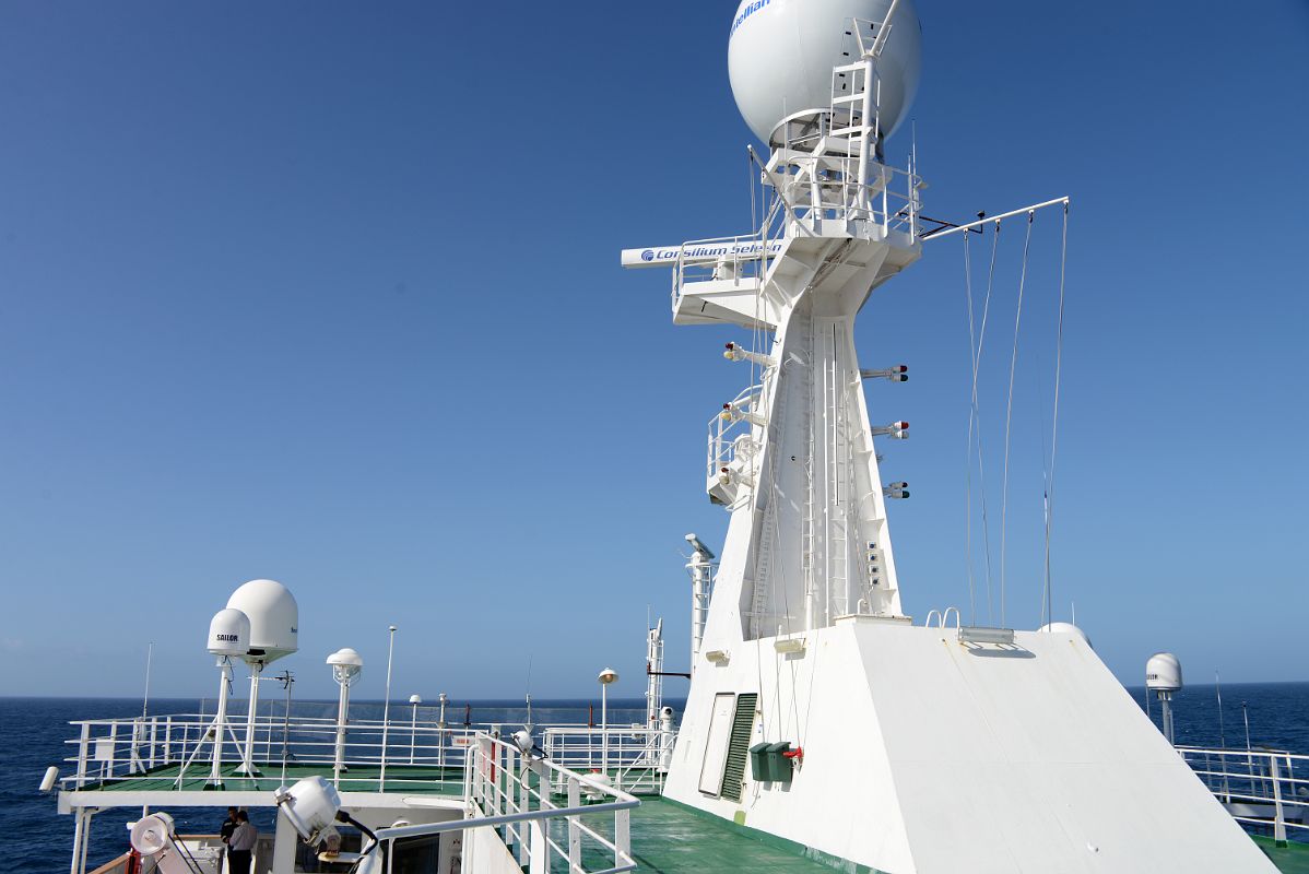 06C The Front Of The Quark Expeditions Ocean Endeavour Cruise Ship Heading To Antarctica